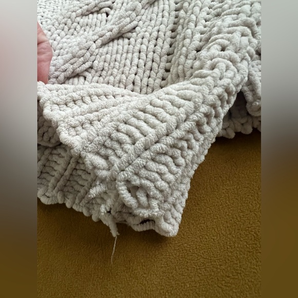 Free People Cream Sticks and Stones
Chenille Cable Knit Sweater - Picture 11 of 11